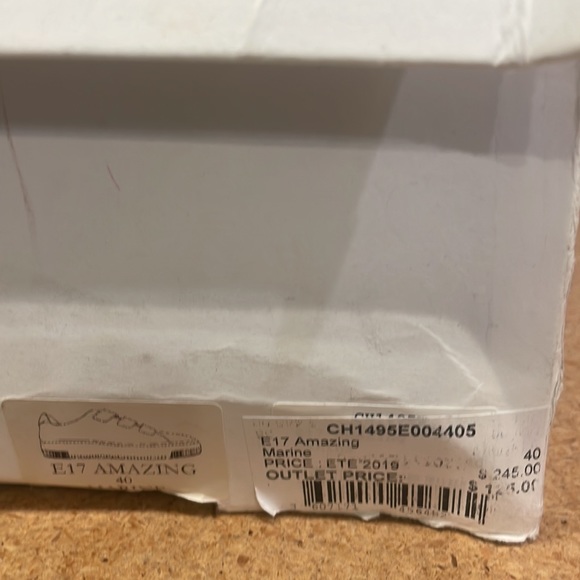 Sandro Amazing Sneakers Marine Blue size 40 new in box - Picture 13 of 13